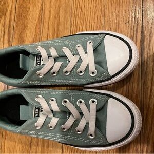 Converse Mint Green Canvas Sneakers
